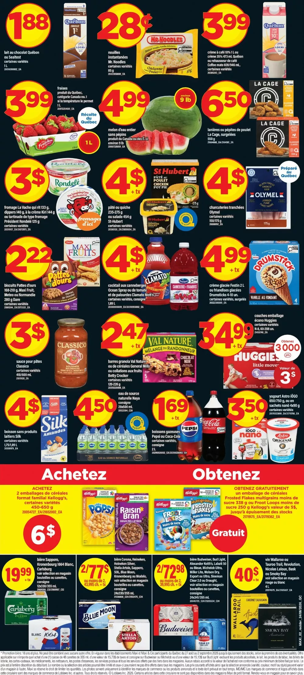 Maxi Flyer Canada August 27 - September 2, 2026 2 maxi flyer august 27 september 2 2