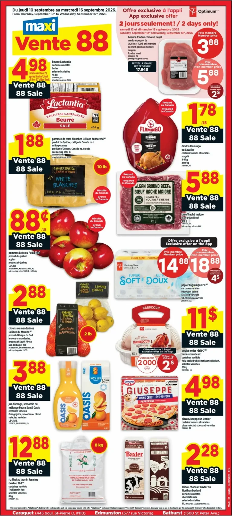 maxi flyer wk-37, maxi circulaire semaine-37