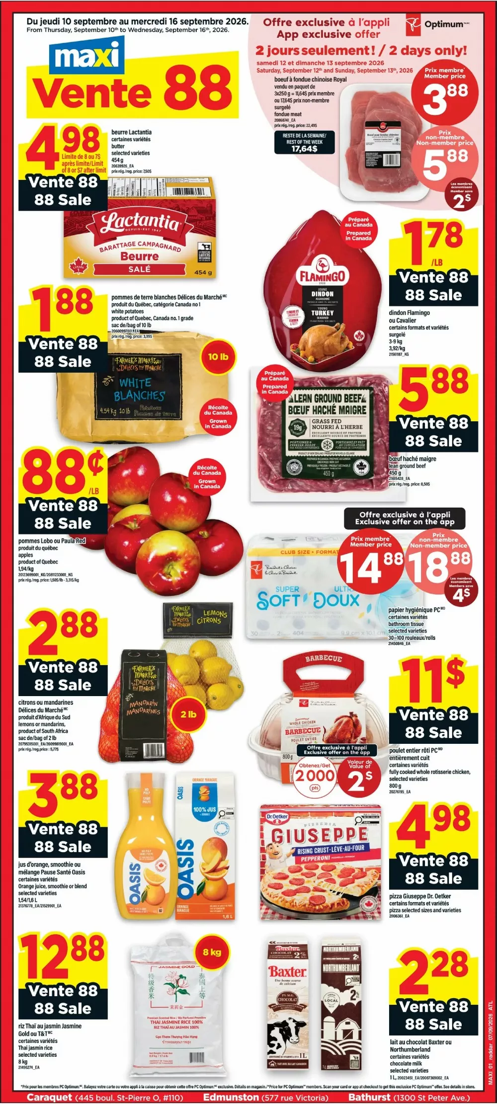 maxi flyer wk-37, maxi circulaire semaine-37