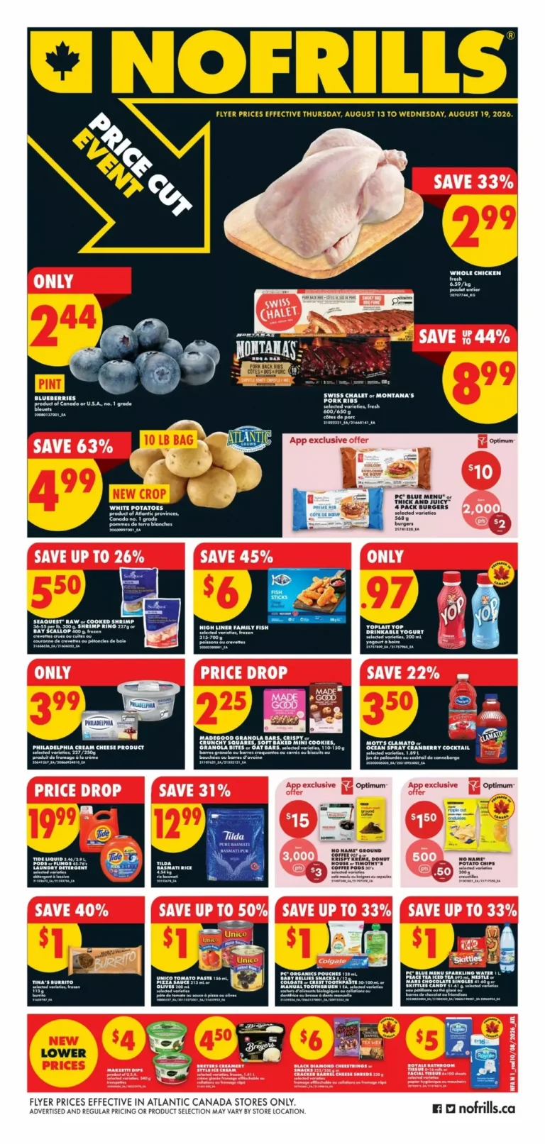 no frills flyer atlantic week-33
