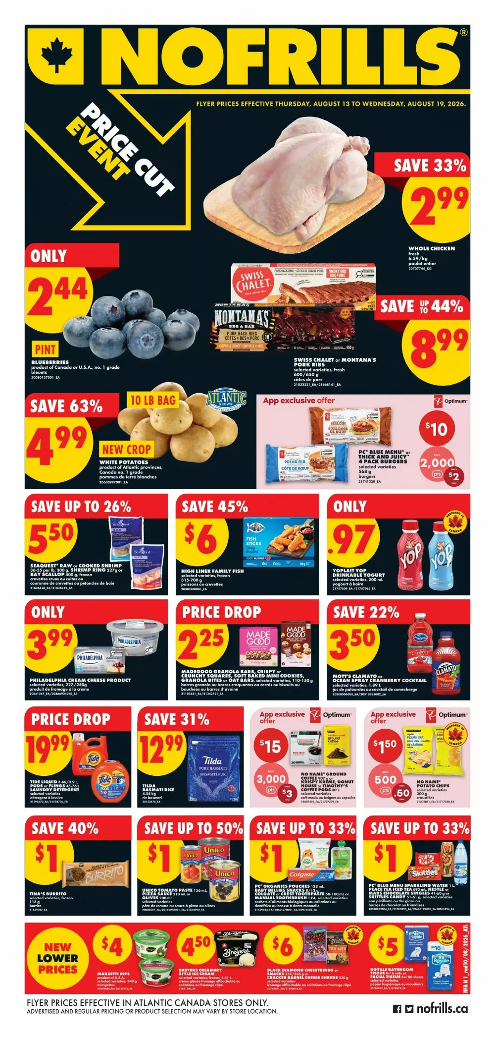 No Frills Flyer (ATLANTIC) 20 August - 26 August, 2026 1 no frills flyer atlantic week-33