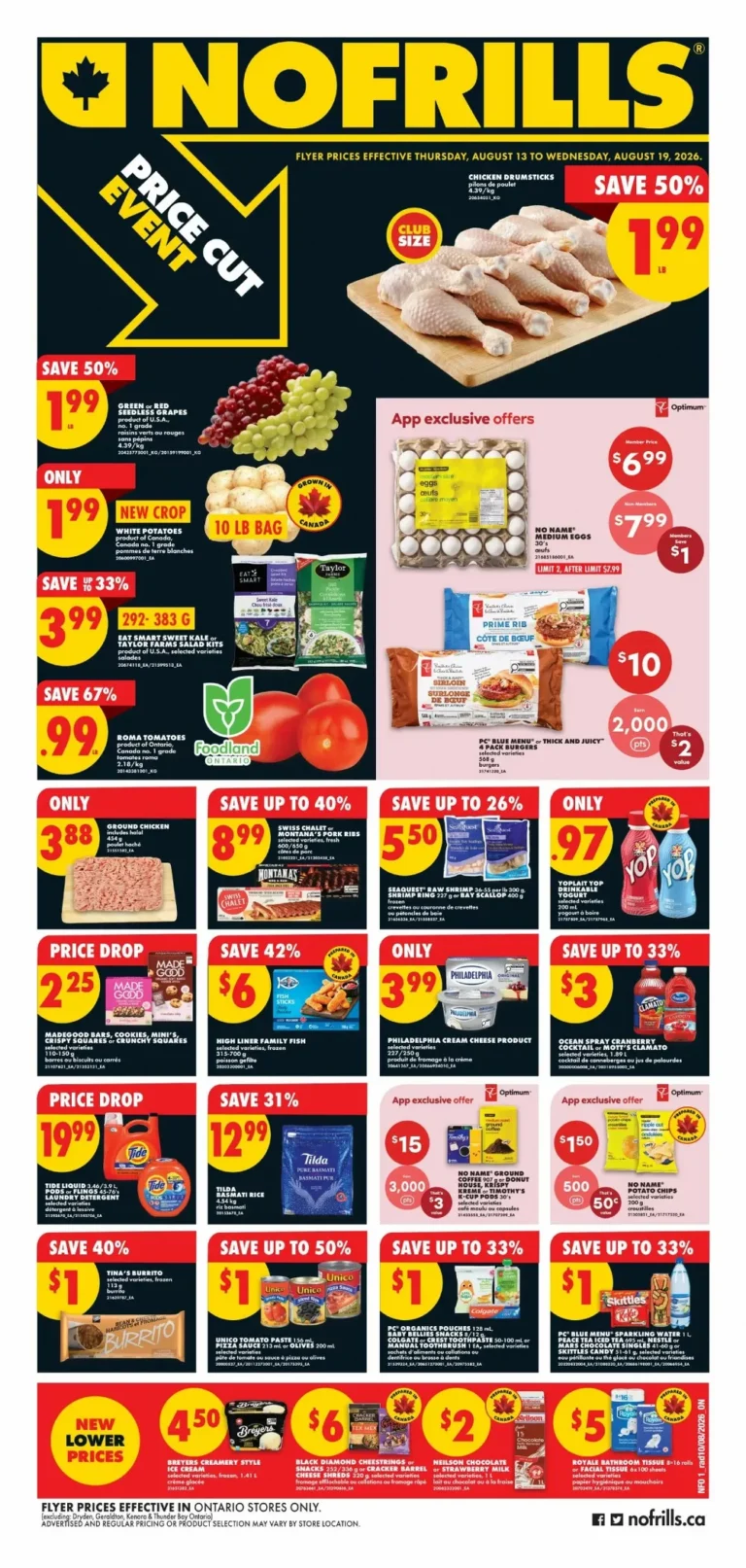 no frills flyer on week-33