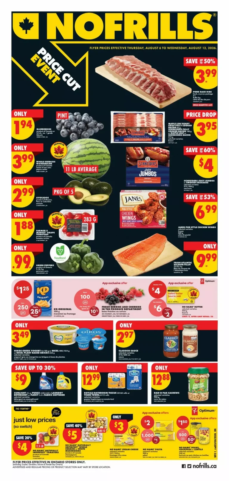 no frills flyer on week-32