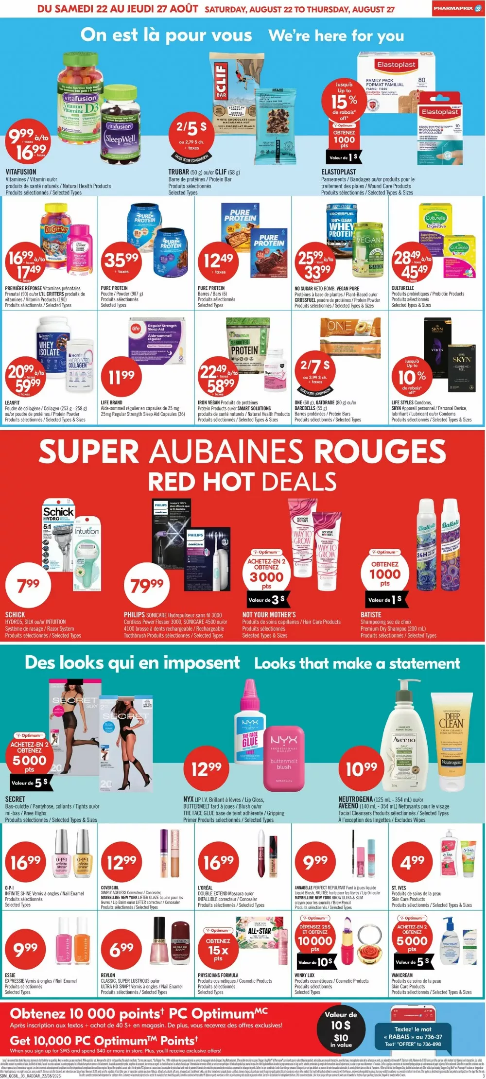 pharmaprix flyer august 22 27 9
