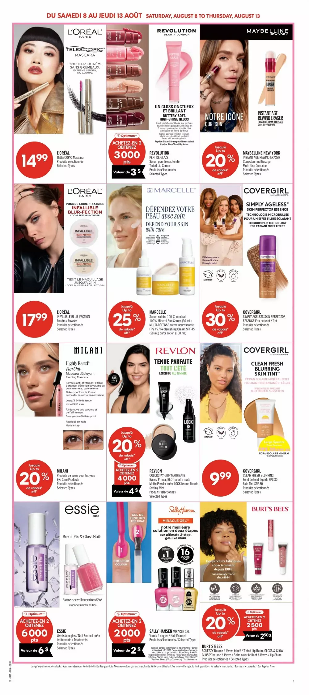 pharmaprix flyer august 8 13 14 69503388