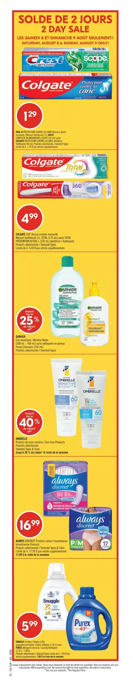 pharmaprix flyer august 8 13 2 08855742