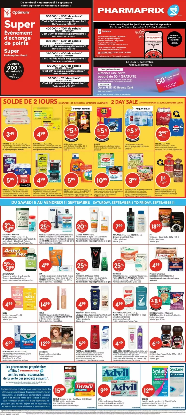 pharmaprix flyer wk-36
