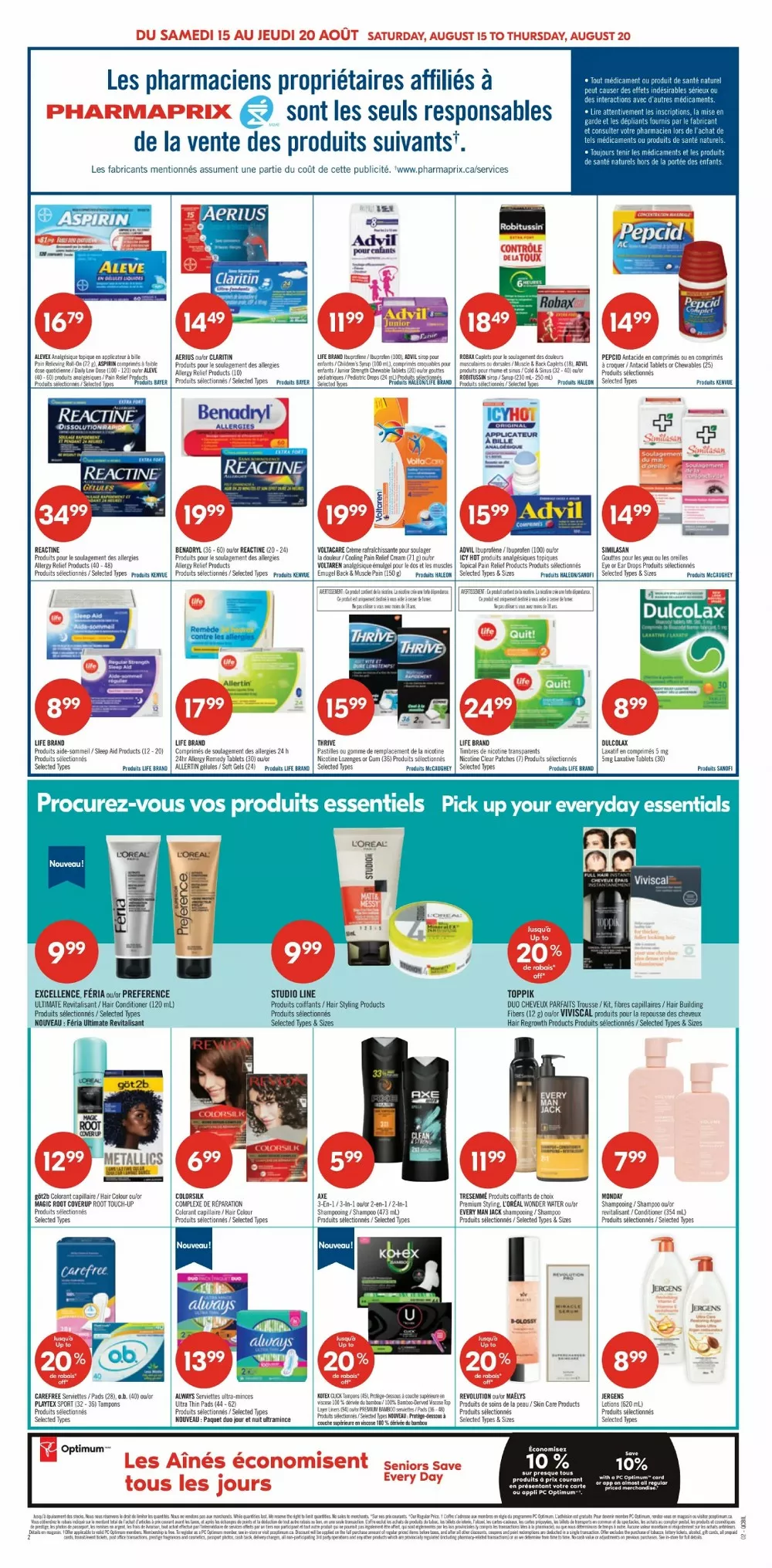 pharmarprix flyer august 15 20 6 87077136