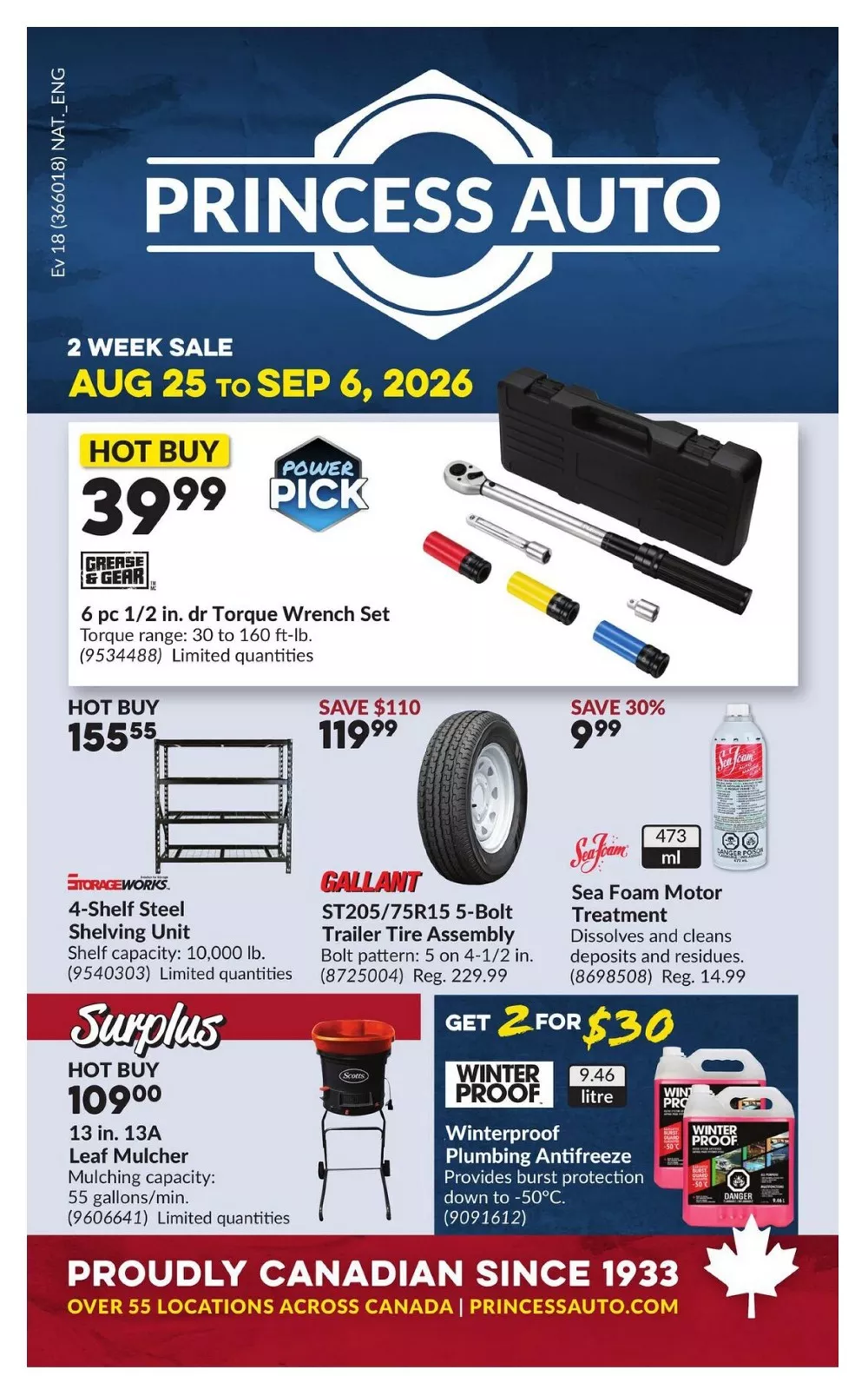 princess auto flyer week 35-36