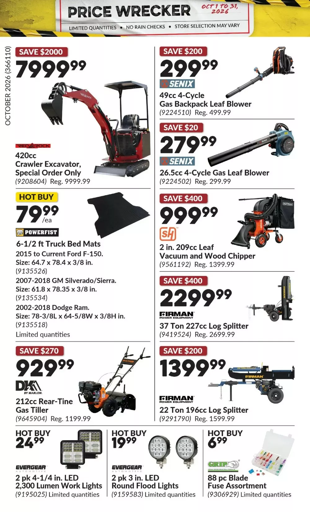 princess auto flyer october 2026 12 465