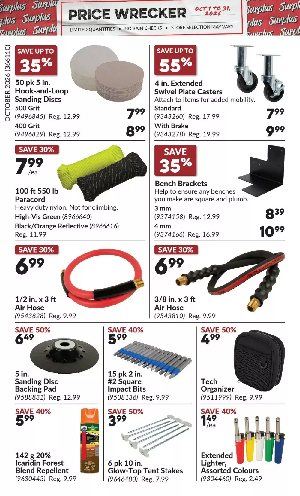 princess auto flyer october 2026 21 834