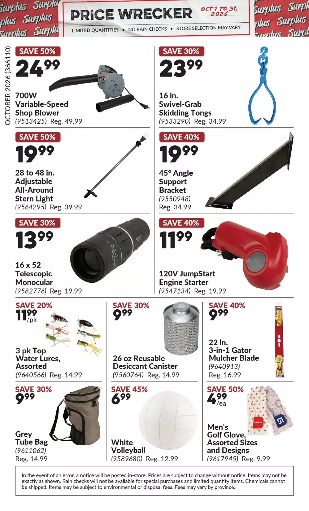 princess auto flyer october 2026 26 624