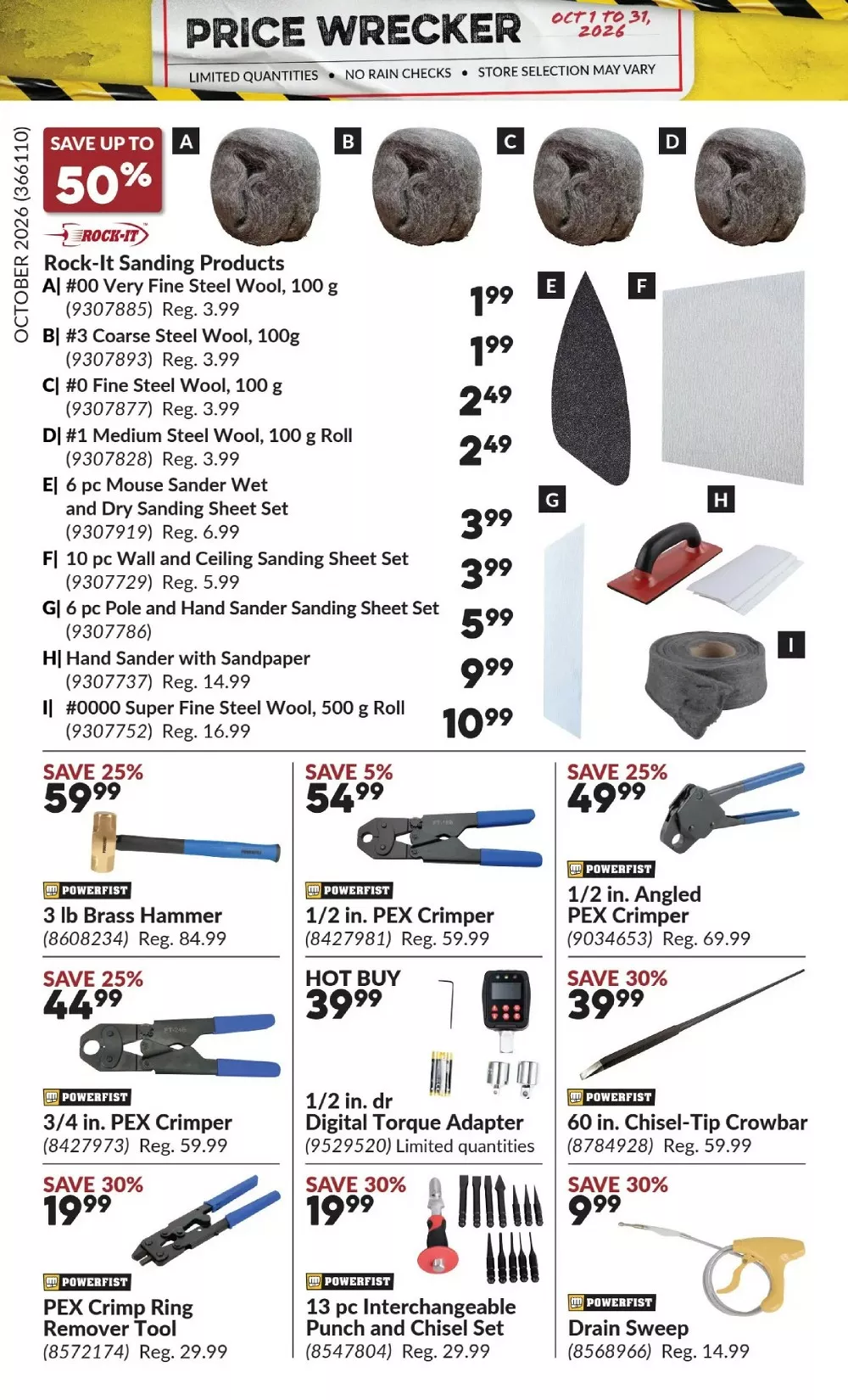 princess auto flyer october 2026 7 991
