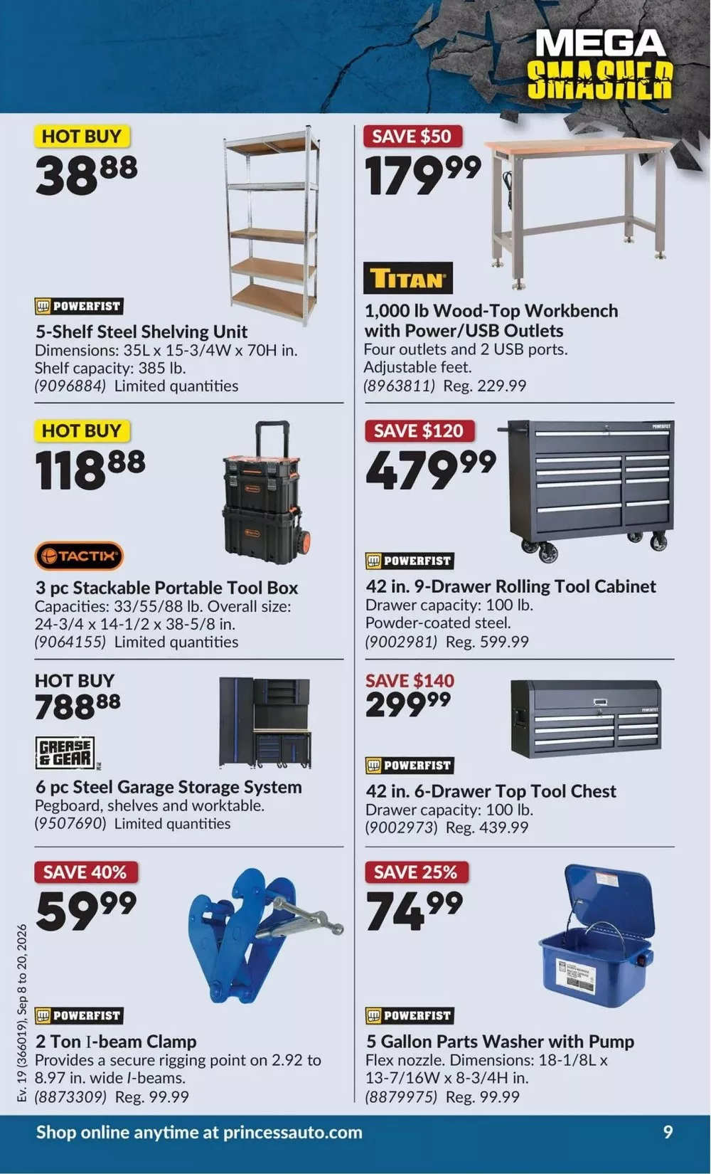 princess auto flyer september 8 20 10 49338914