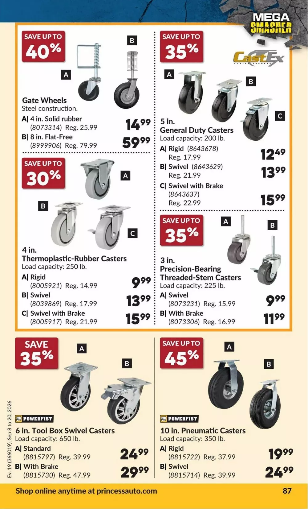 princess auto flyer september 8 20 88 83525529