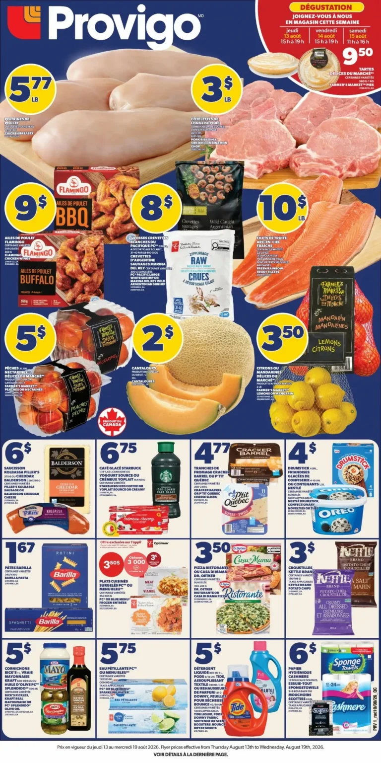 FlyerSeek 11 provigo flyer week-33, provigo circulaire semaine-33