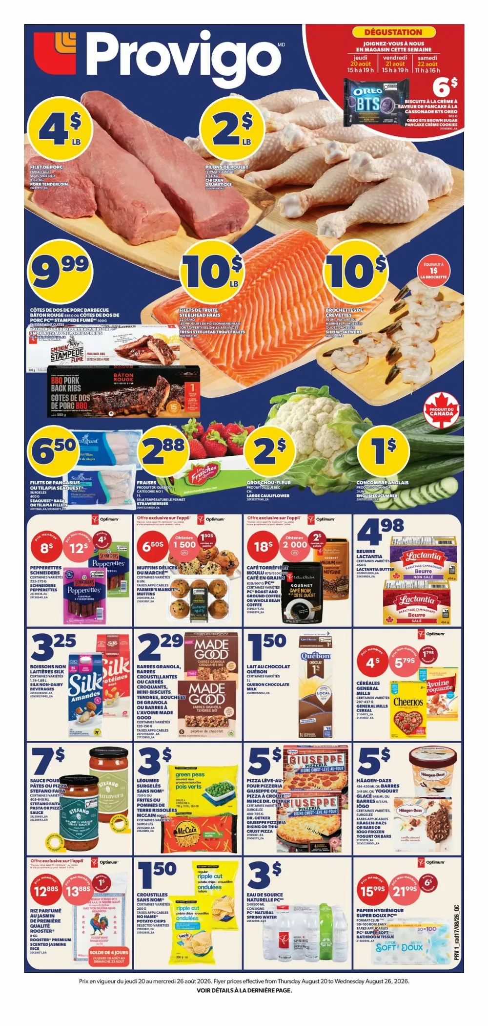 provigo flyer week-34, provigo circulaire semaine-34