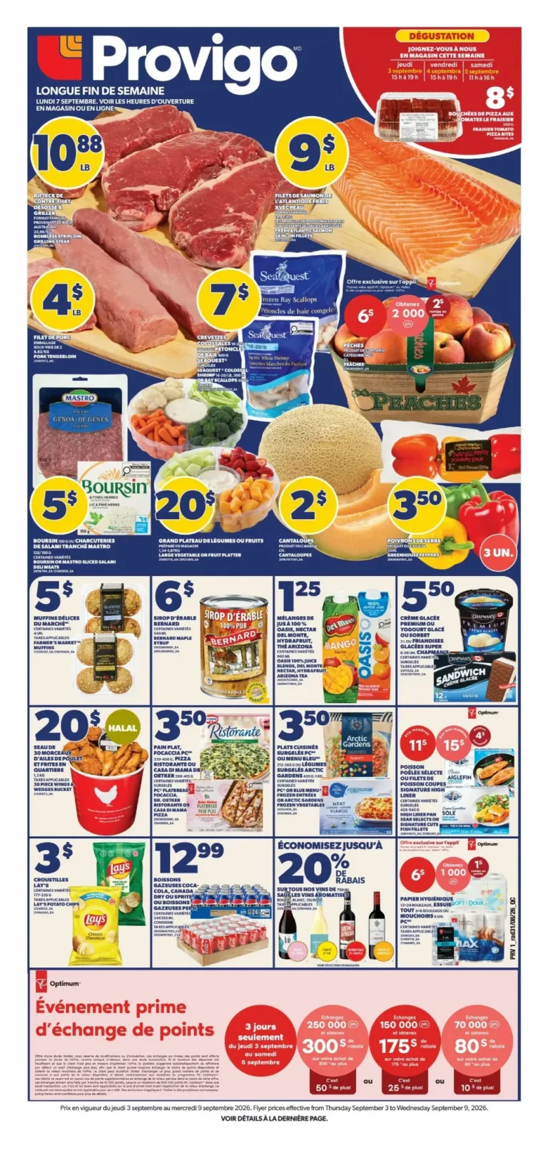 provigo flyer wk-36, provigo circulaire semaine-36