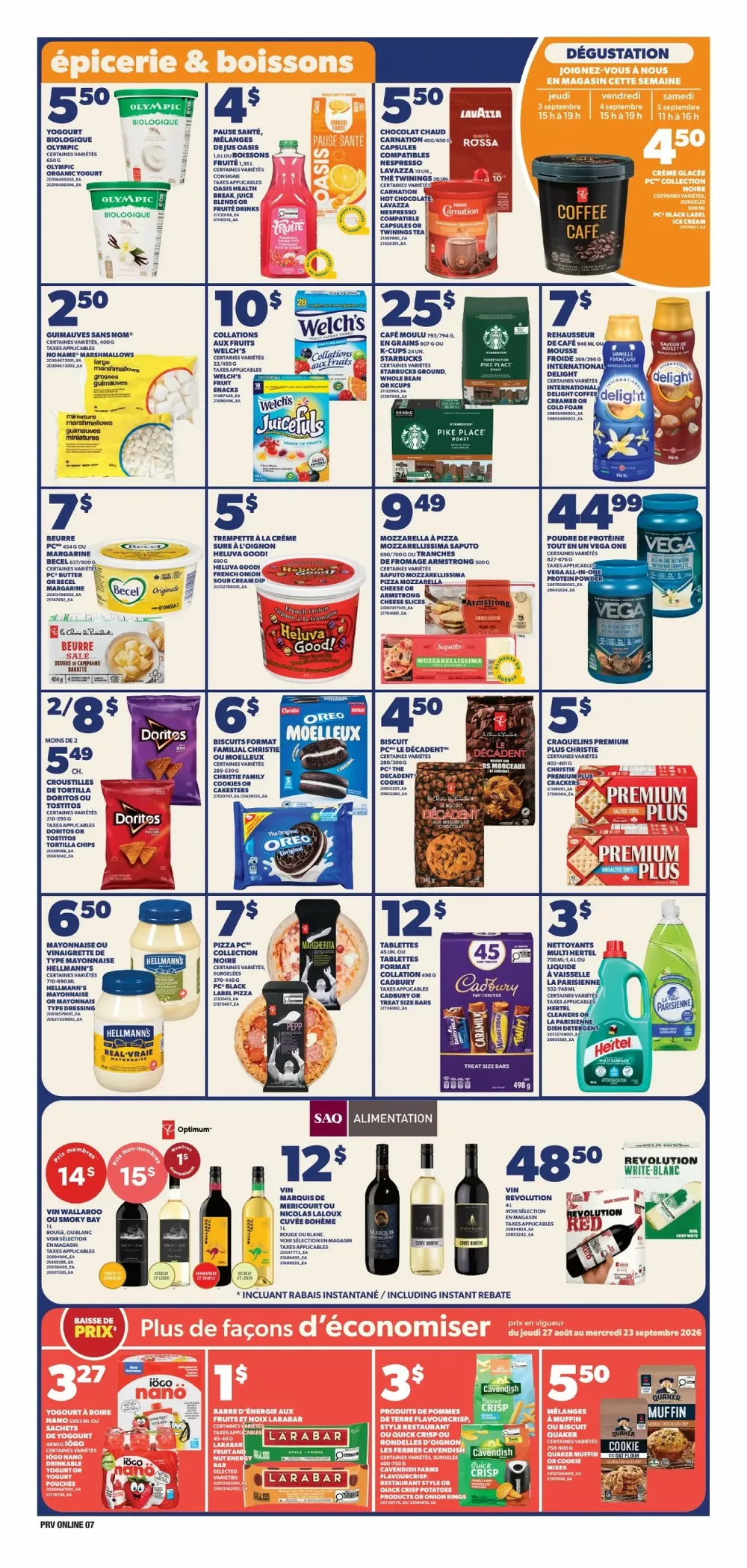 provigo flyer september 3 9 7 02876799