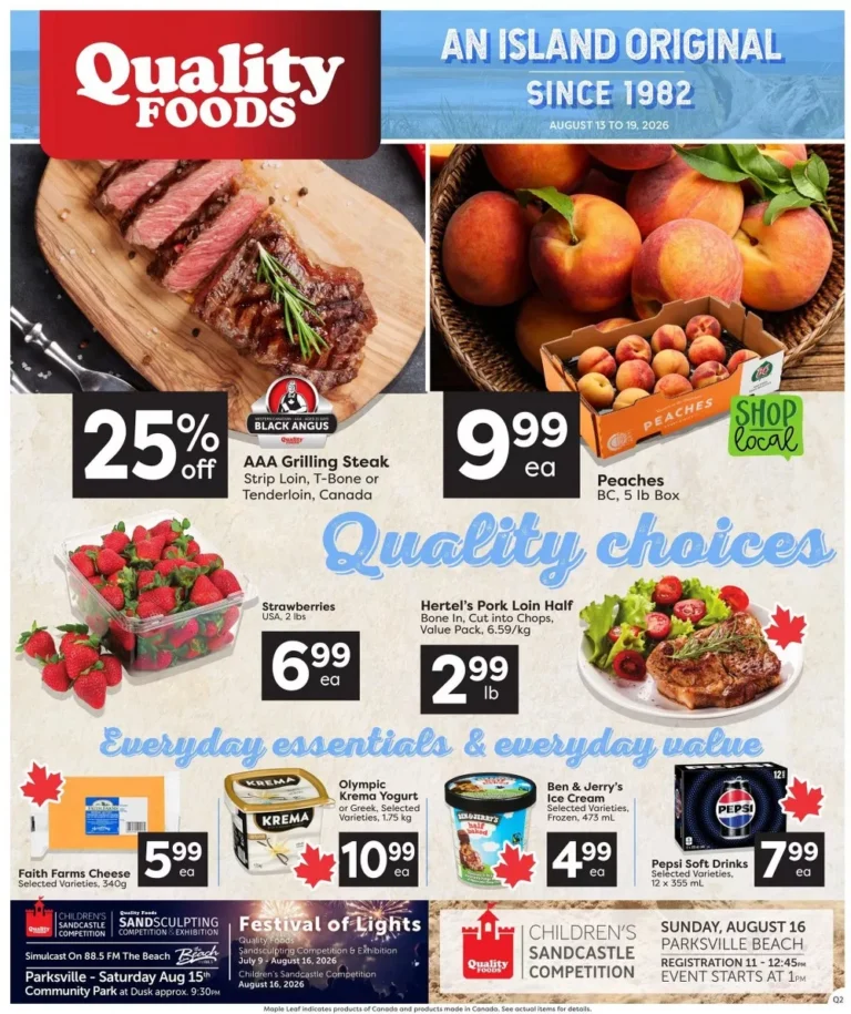 FlyerSeek 3 quality foods flyer week-33