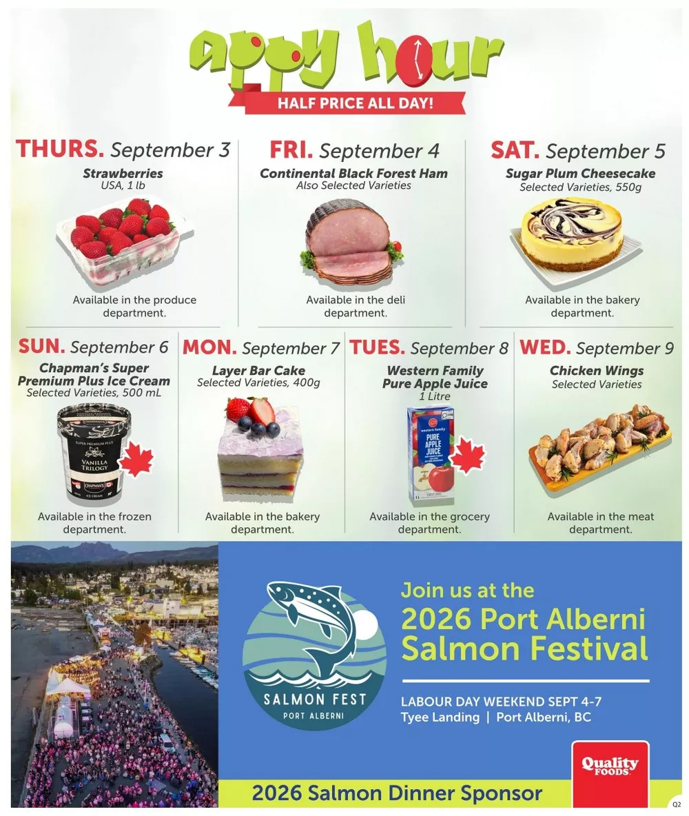 quality foods flyer sept 3 9 16