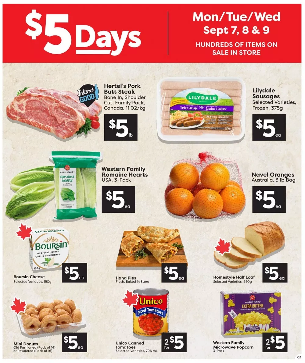 Quality Foods Flyer September 10 - September 16, 2026 2 quality foods flyer sept 3 9 2