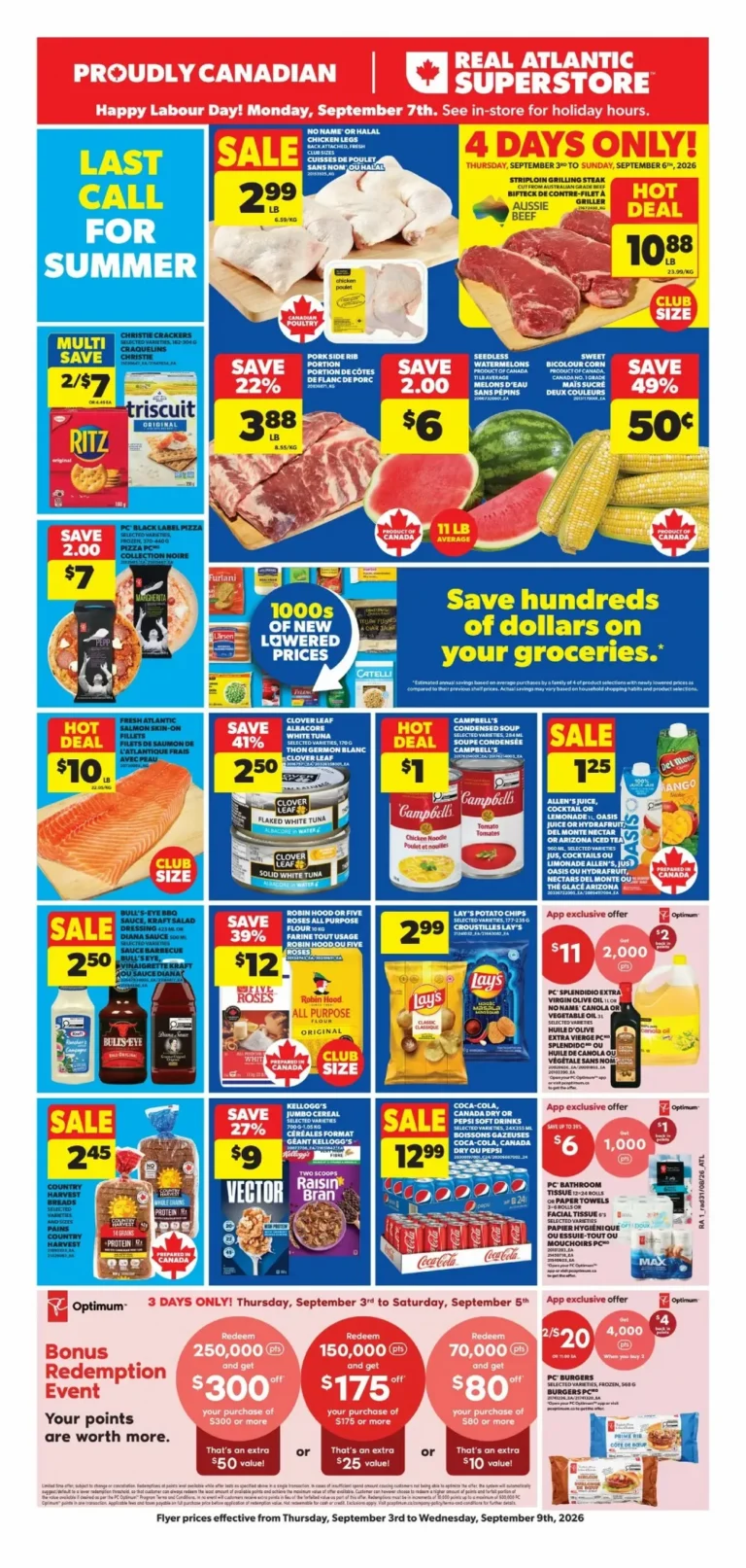 real atlantic superstore flyer september 3-9