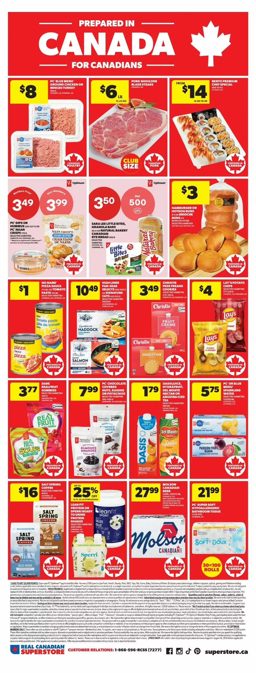 real canadian superstore flyer ont august 20 26 7 21352527