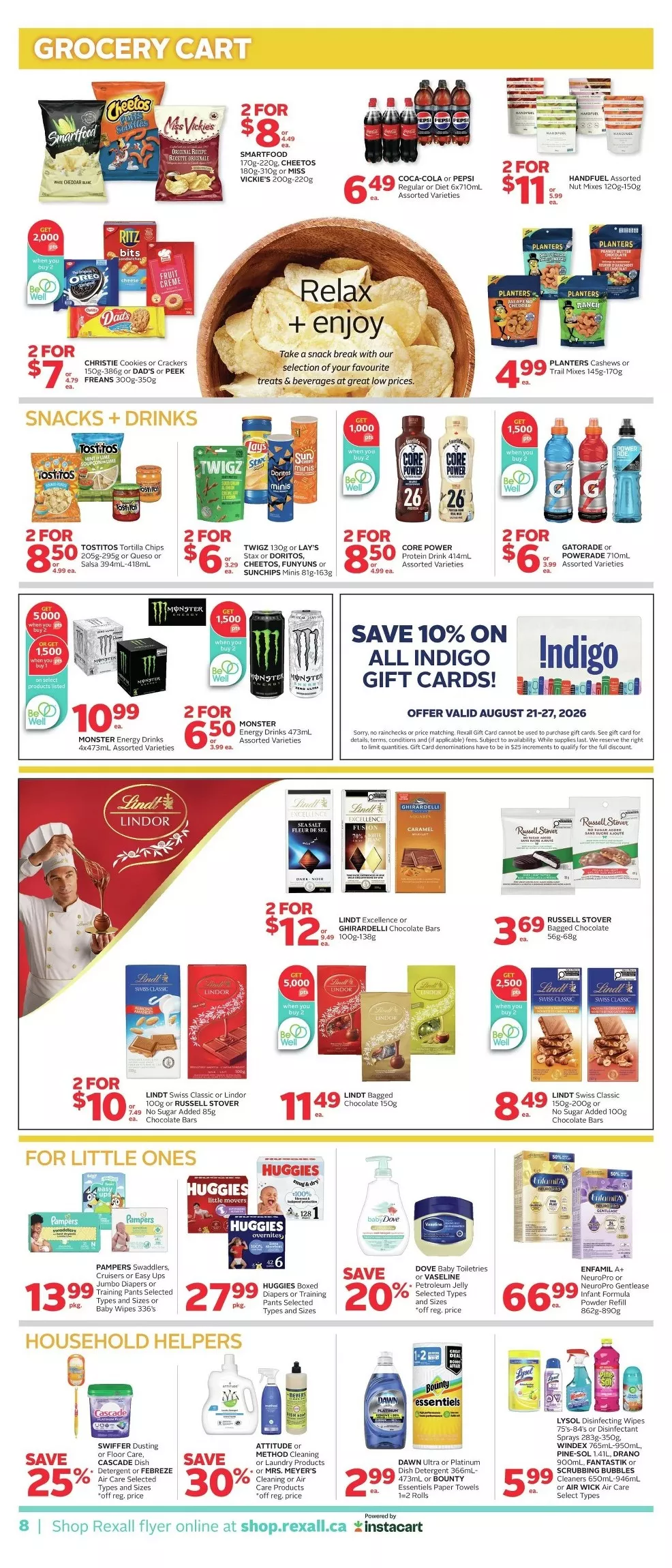 rexall flyer august 21 27 14