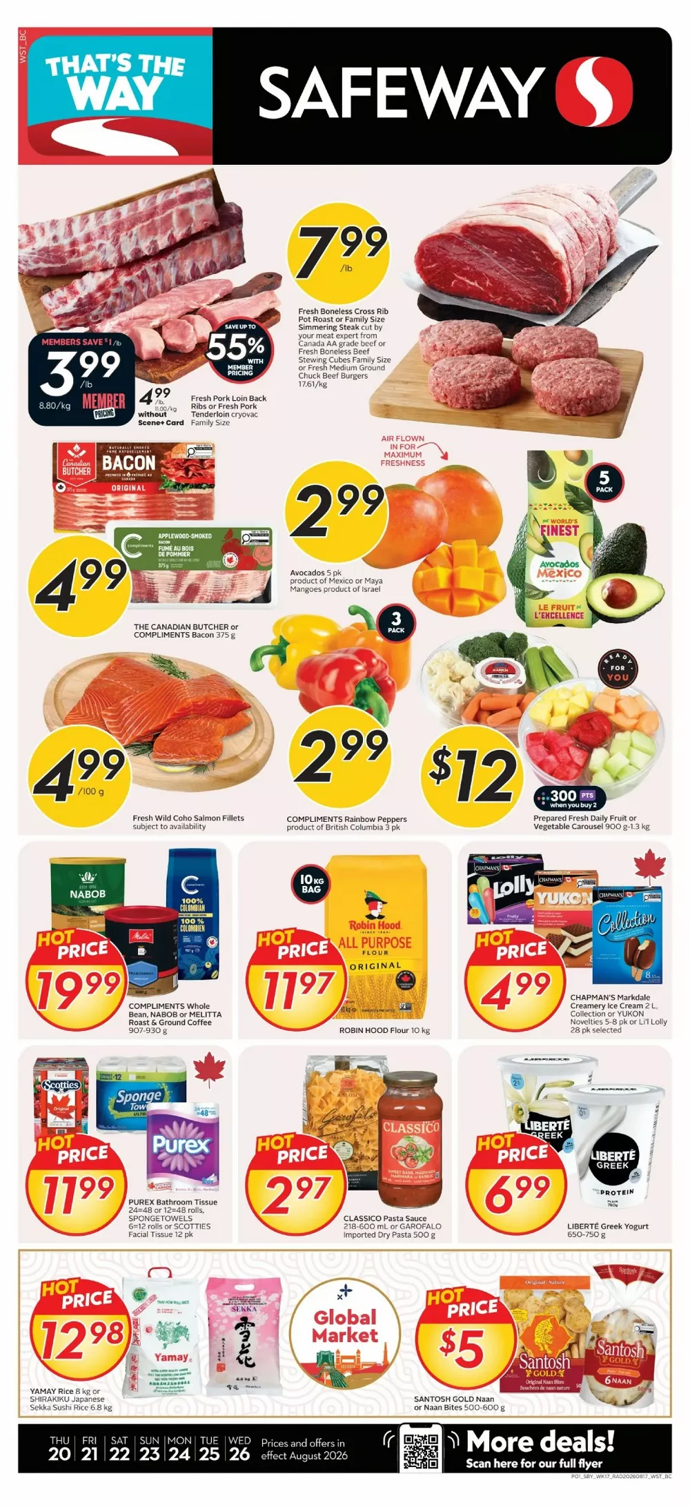 Safeway Flyer Canada (BC) August 20 - August 26, 2026 1 safeway flyer bc week-34