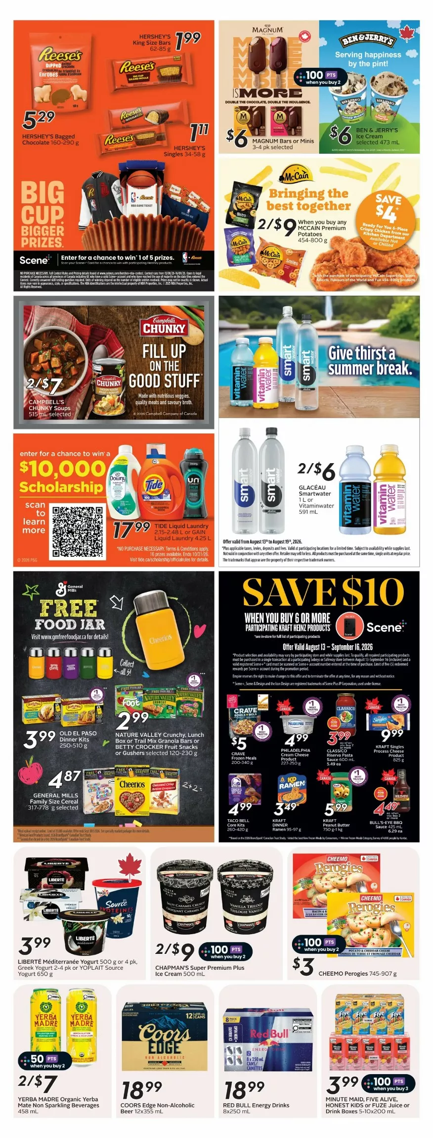 safeway sobeys flyer west august 13 19 20