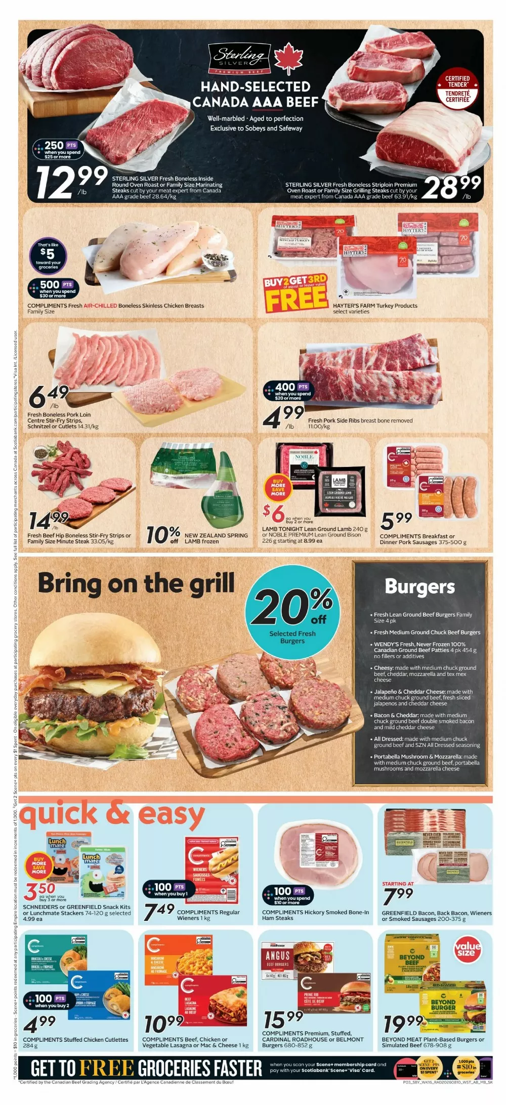 safeway sobeys flyer west august 13 19 6
