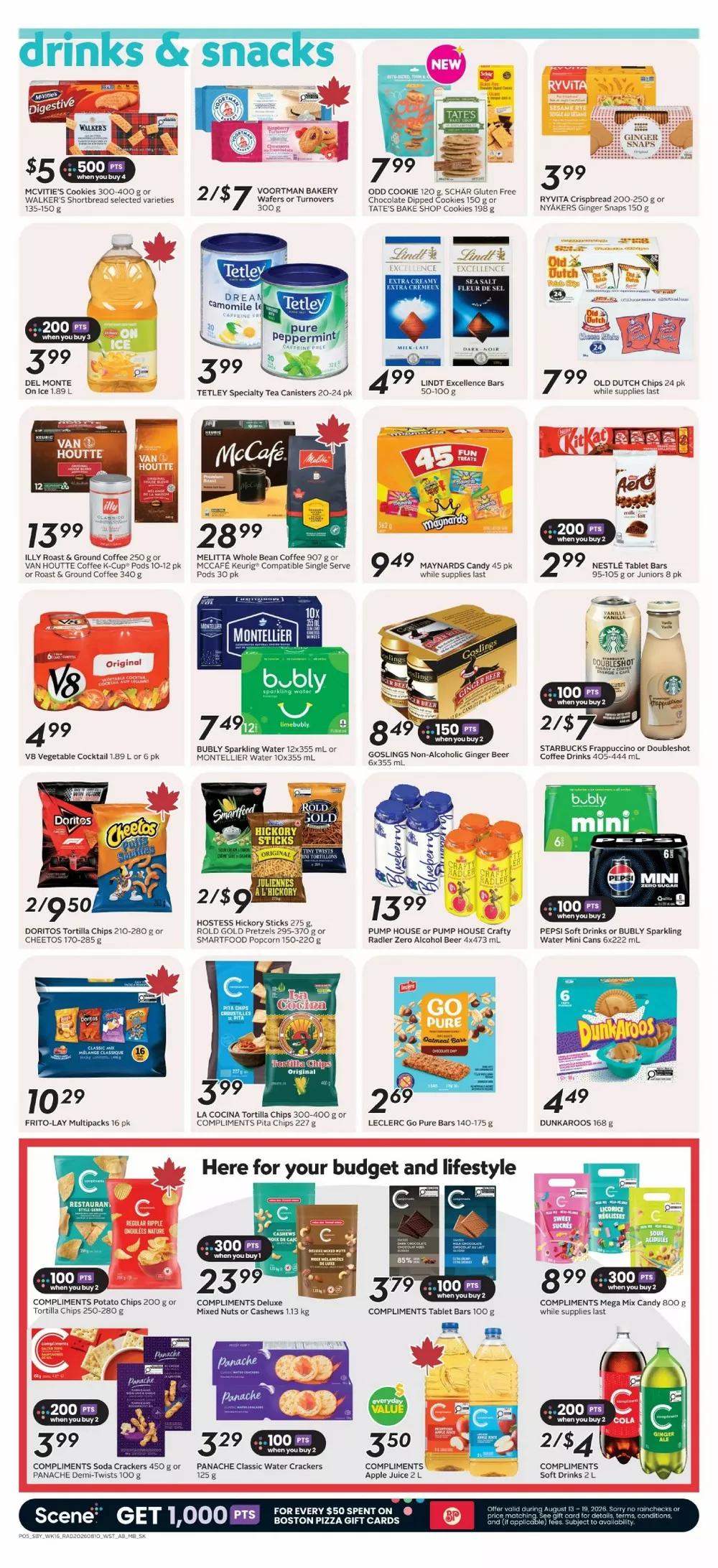 safeway sobeys flyer west august 13 19 8