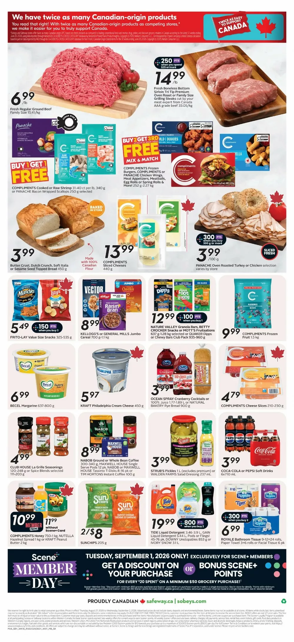 safeway sobeys flyer west wk 35 4 98441093