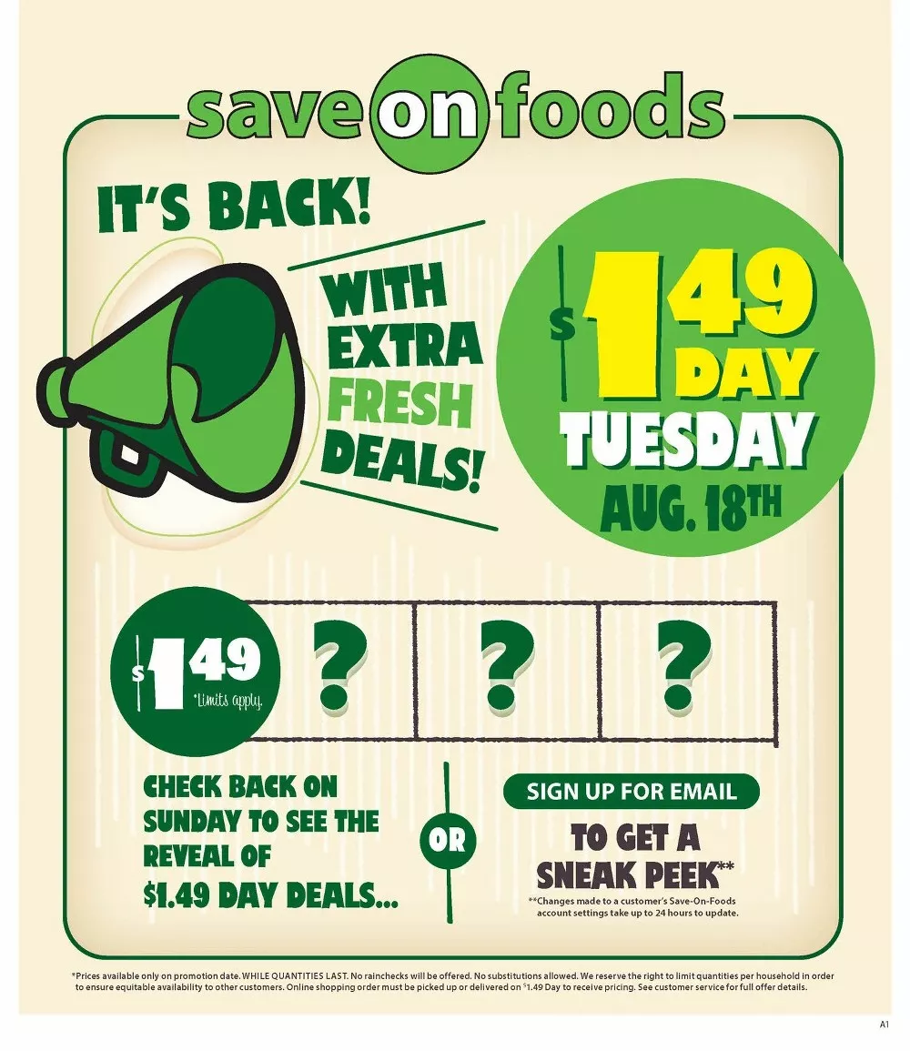 save on foods flyer august 13 19 2