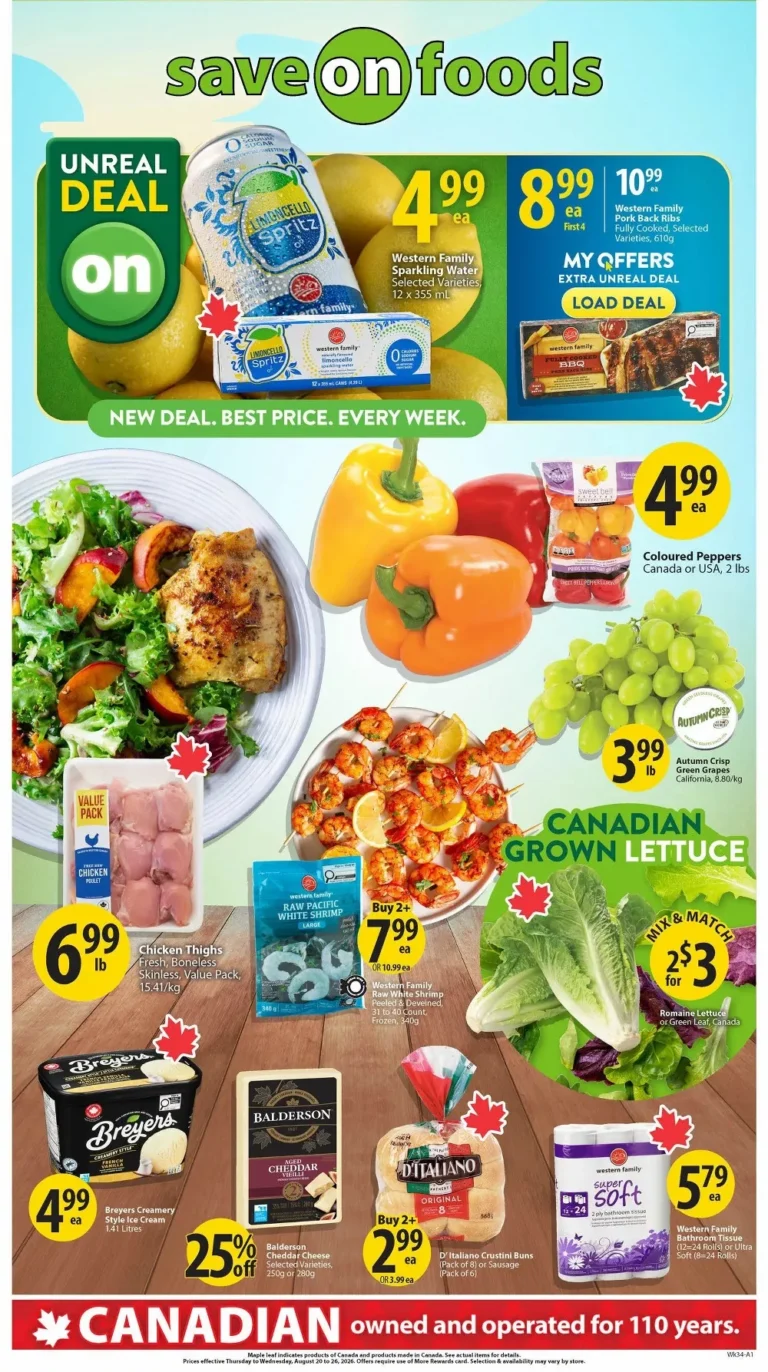 save on foods flyer week-34