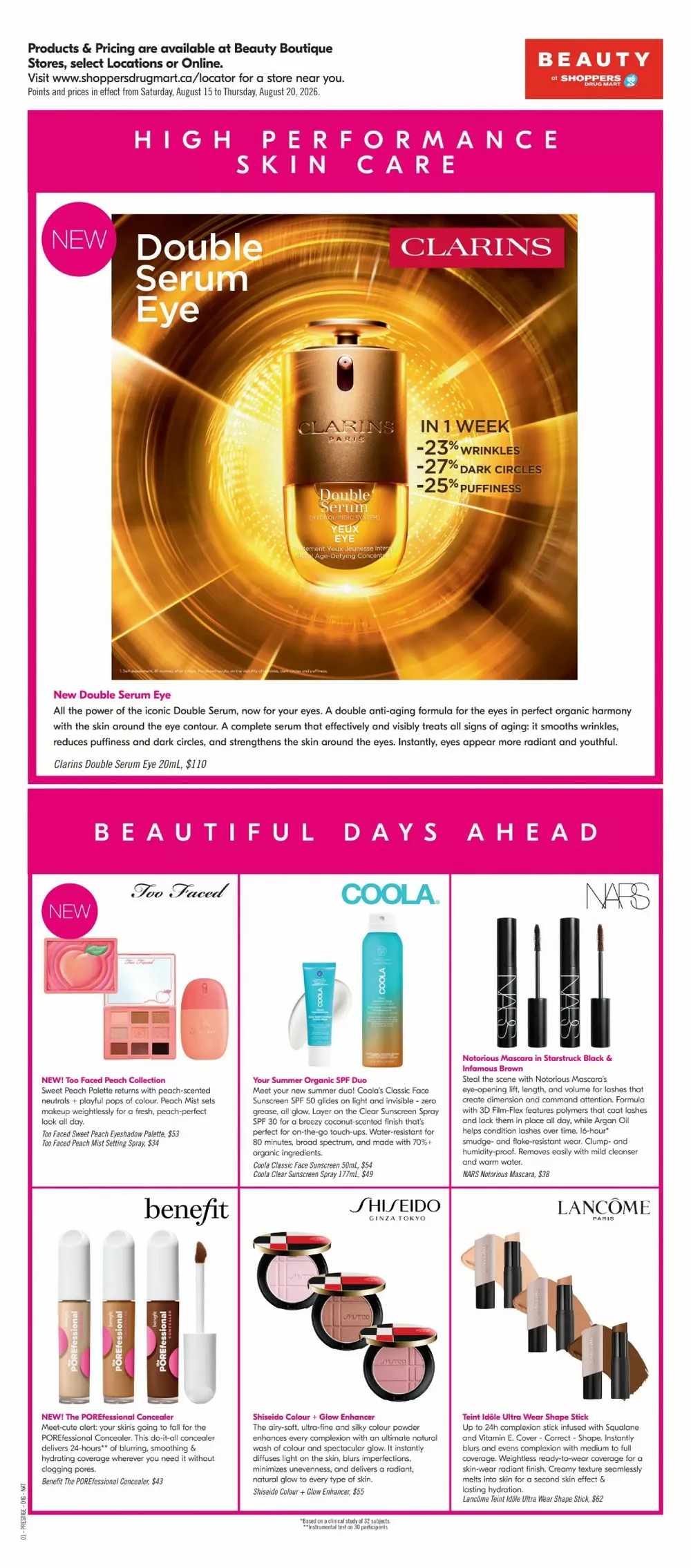 shoppers drug mart flyer august 15 20 11 95482943