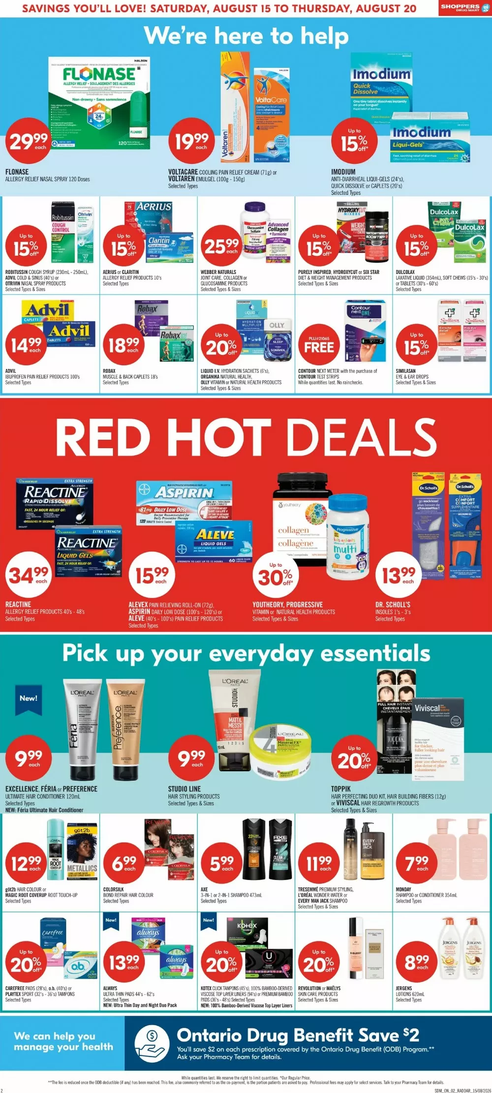 shoppers drug mart flyer august 15 20 5 34690159