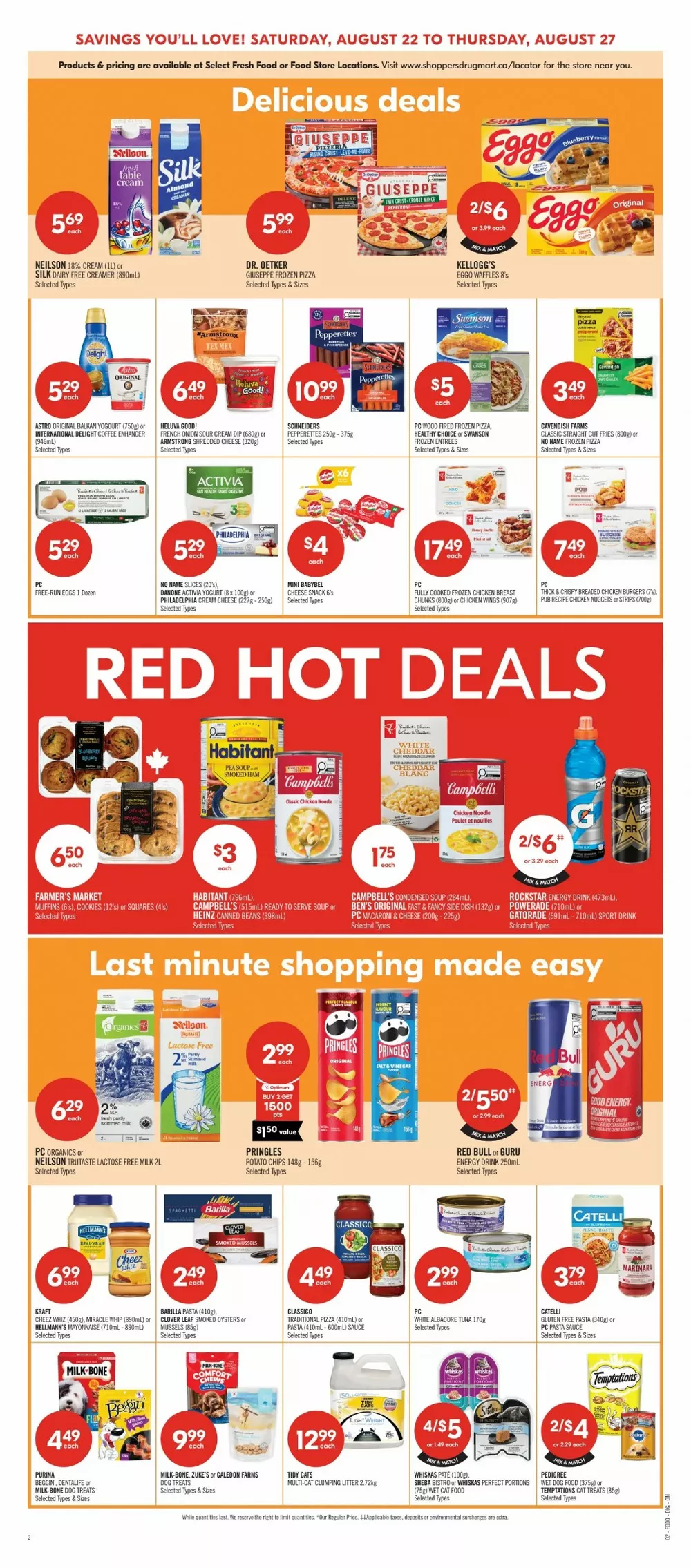 shoppers drug mart flyer august 22 27 5