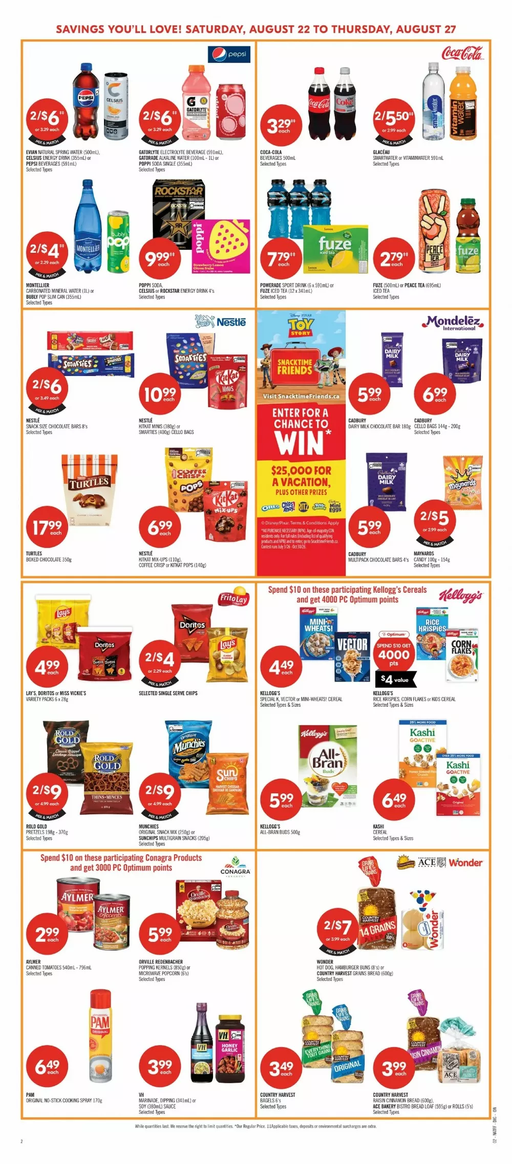 shoppers drug mart flyer august 22 27 7