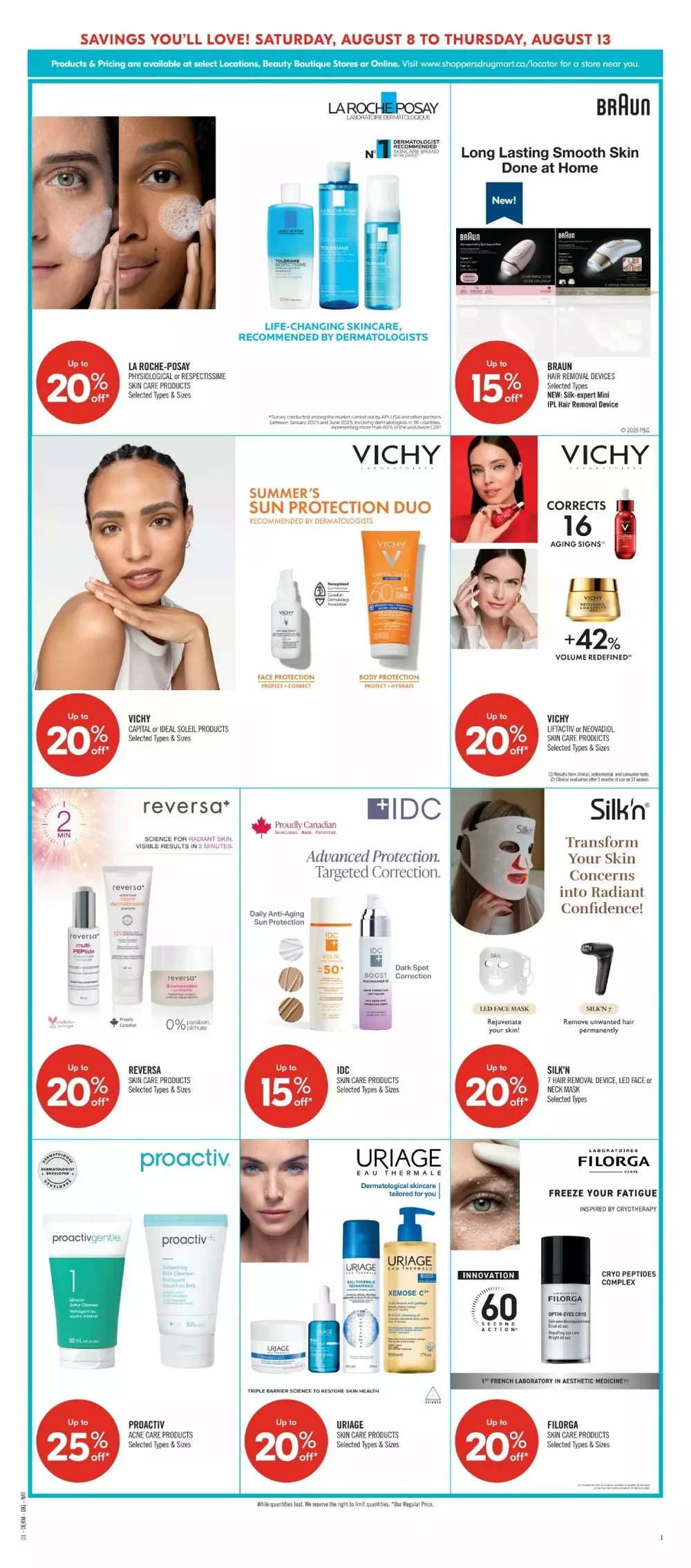 shoppers drug mart flyer august 8 13 15 77791874