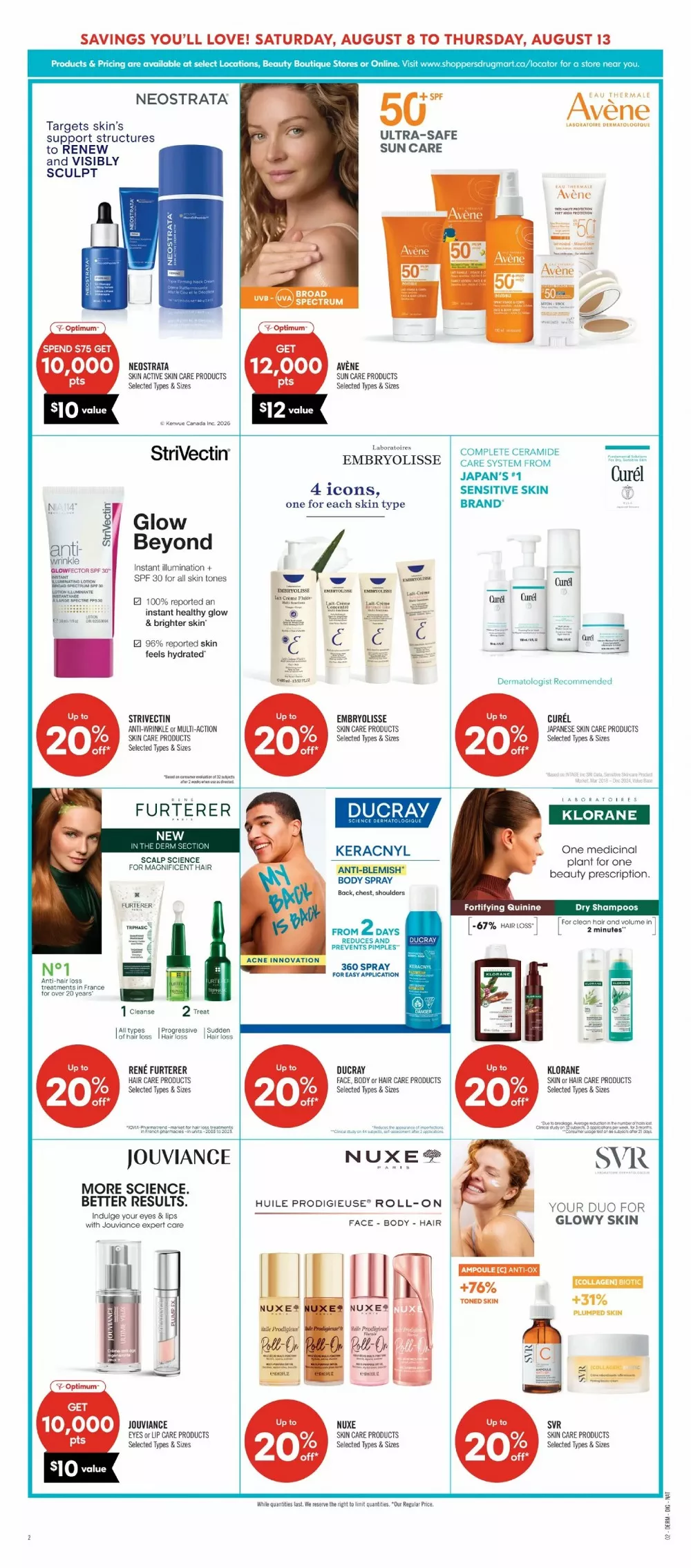 shoppers drug mart flyer august 8 13 16 34546960