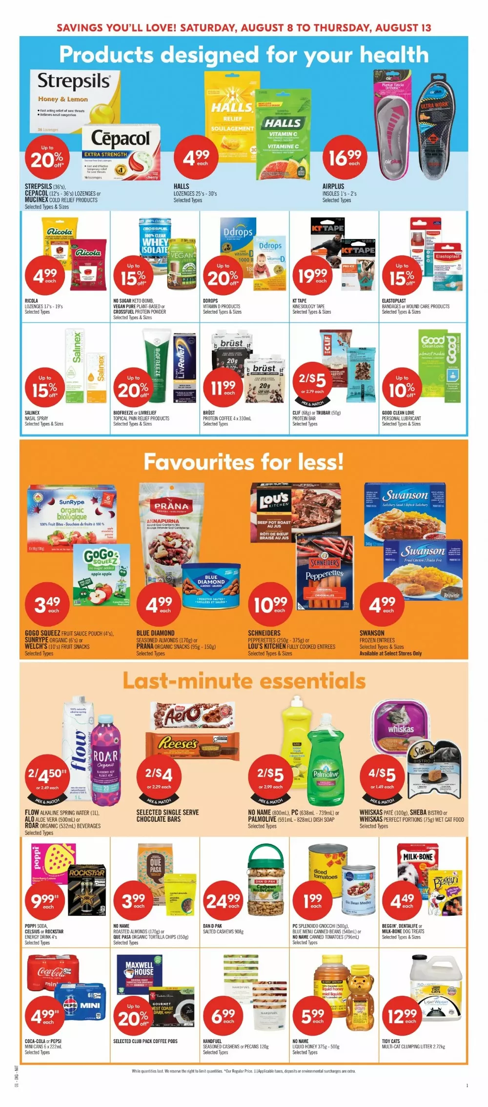 shoppers drug mart flyer august 8 13 17 24562683