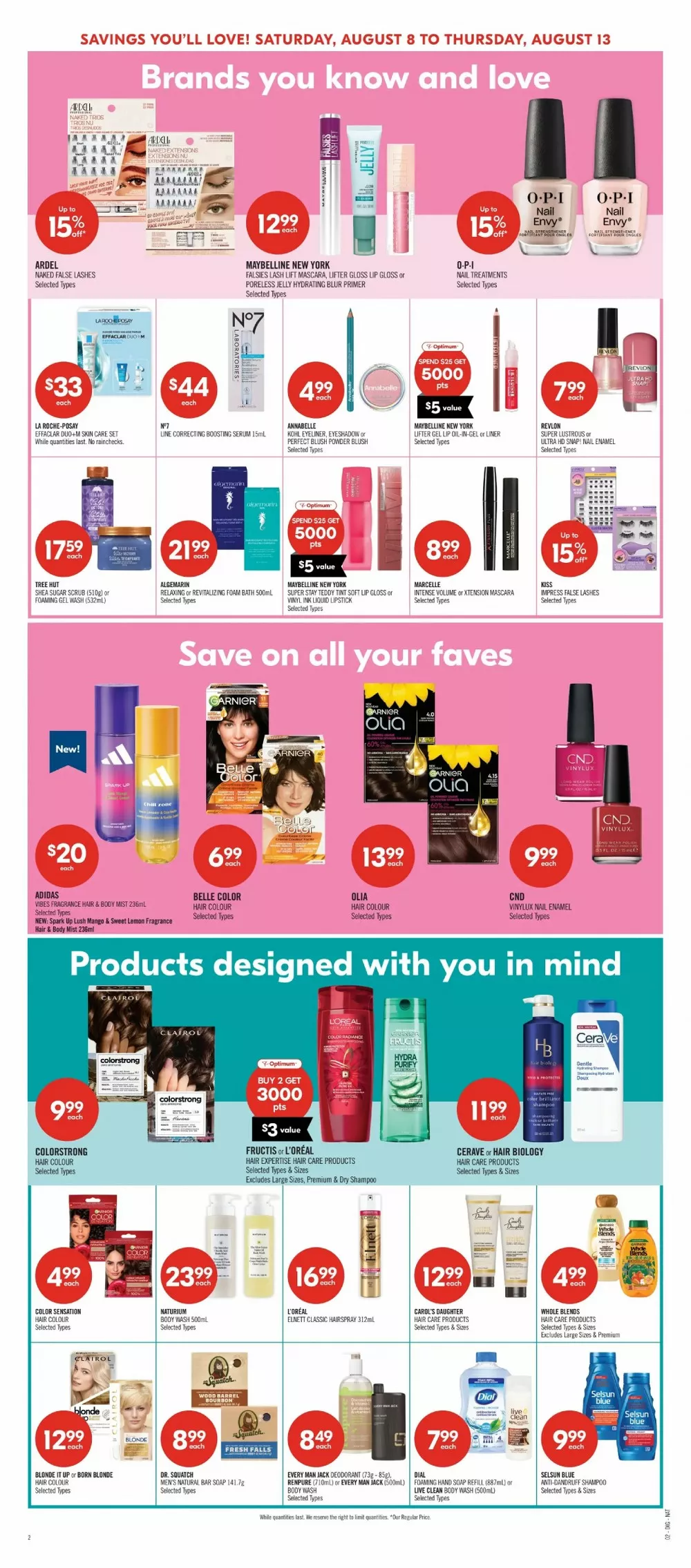 shoppers drug mart flyer august 8 13 18 90437511