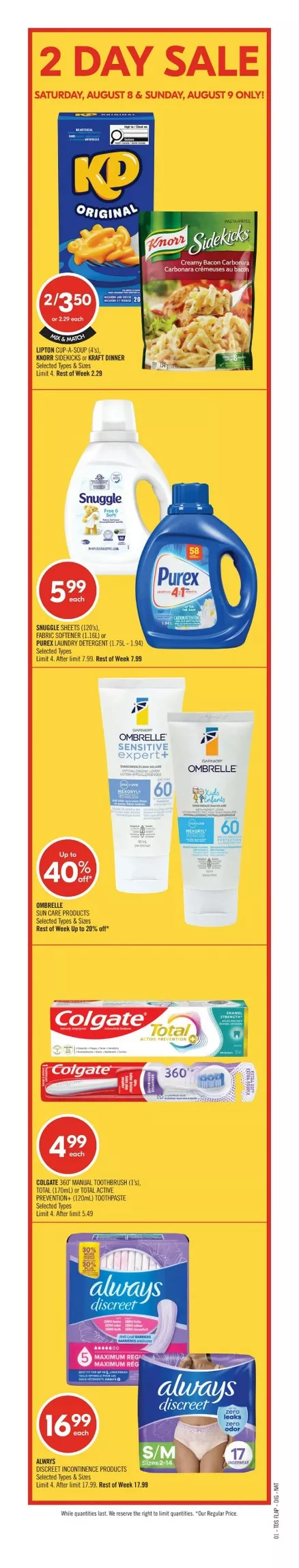 shoppers drug mart flyer august 8 13 1 10961250