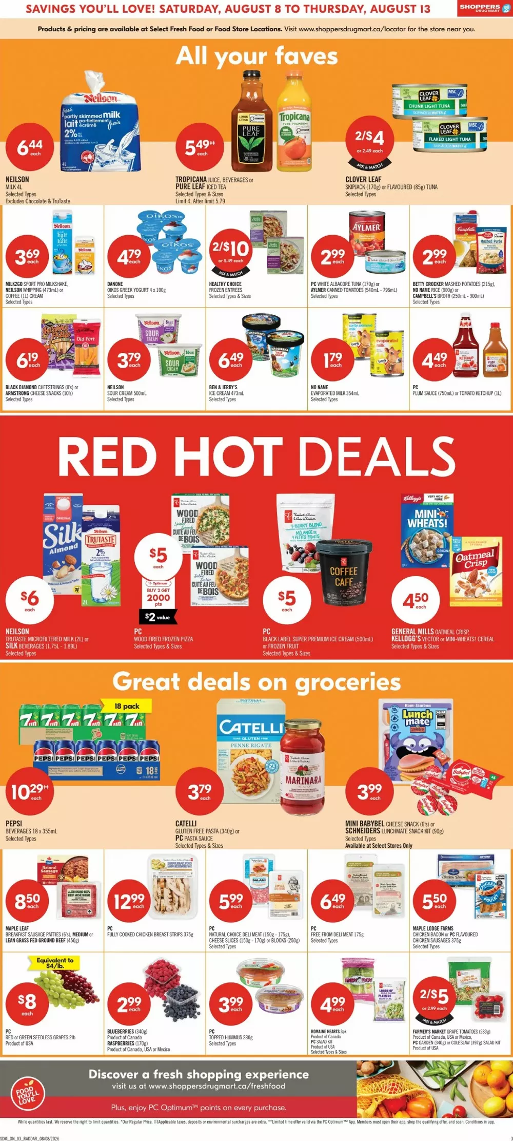 shoppers drug mart flyer august 8 13 6 21325841