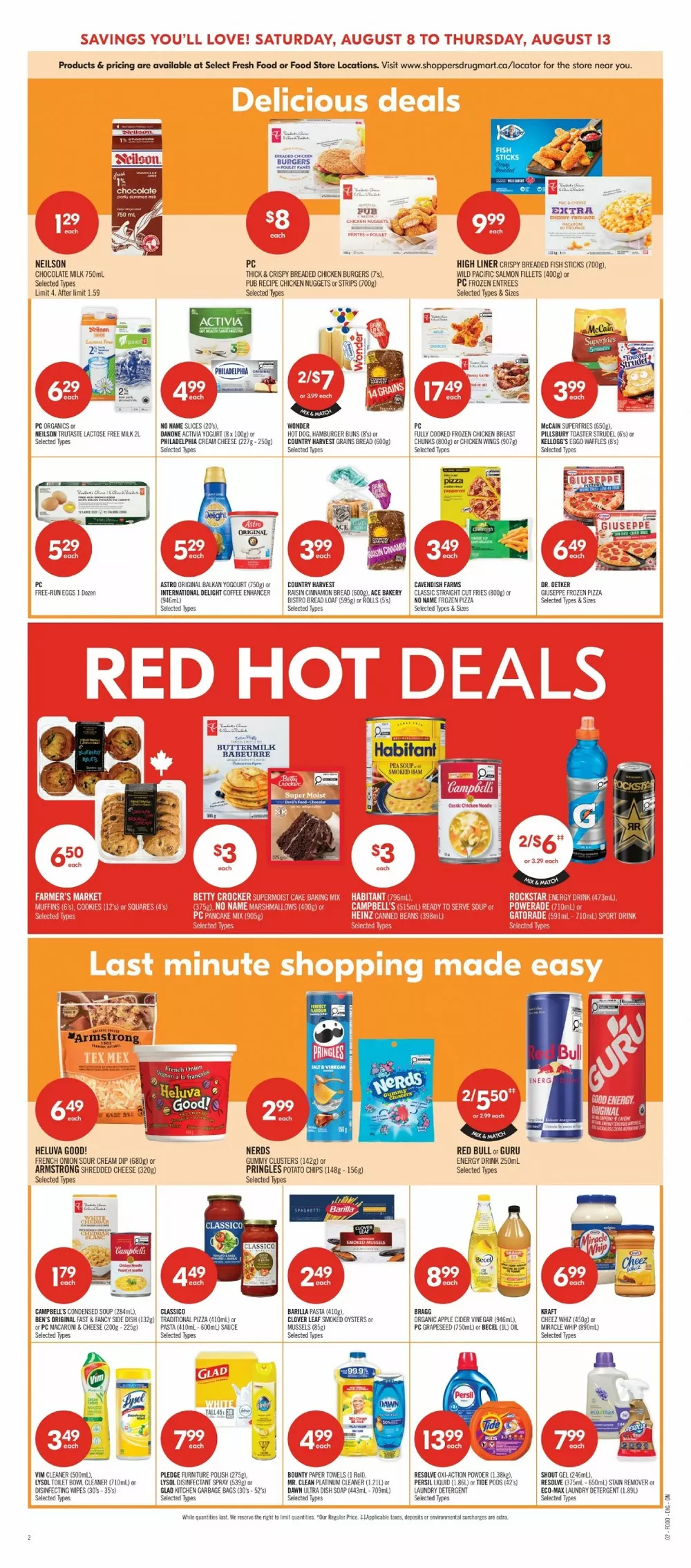 shoppers drug mart flyer august 8 13 7 47969201