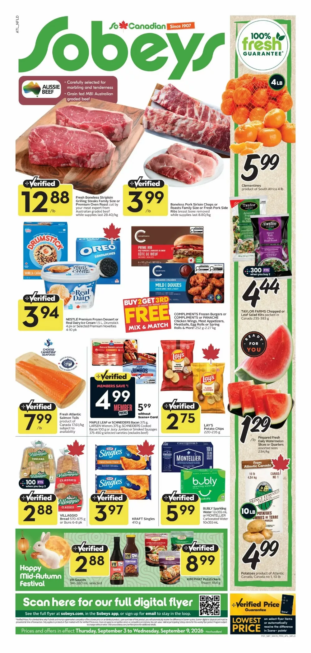 Sobeys Flyer (ATLANTIC) September 10 - September 16, 2026 1 sobeys atlantic flyer wk-36