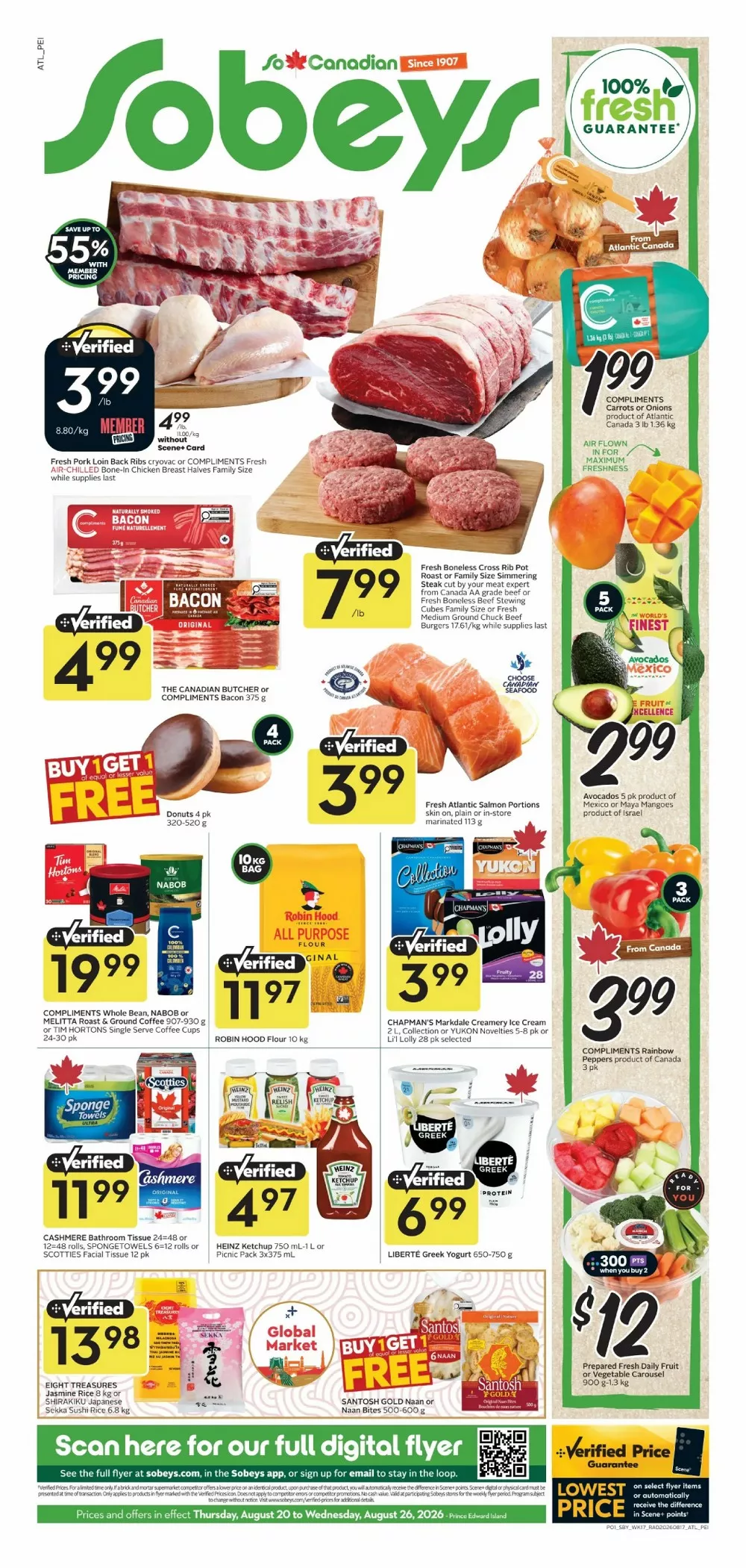Sobeys Flyer Atlantic August 20 to August 26, 2026 1 sobeys flyer atlantic week-34