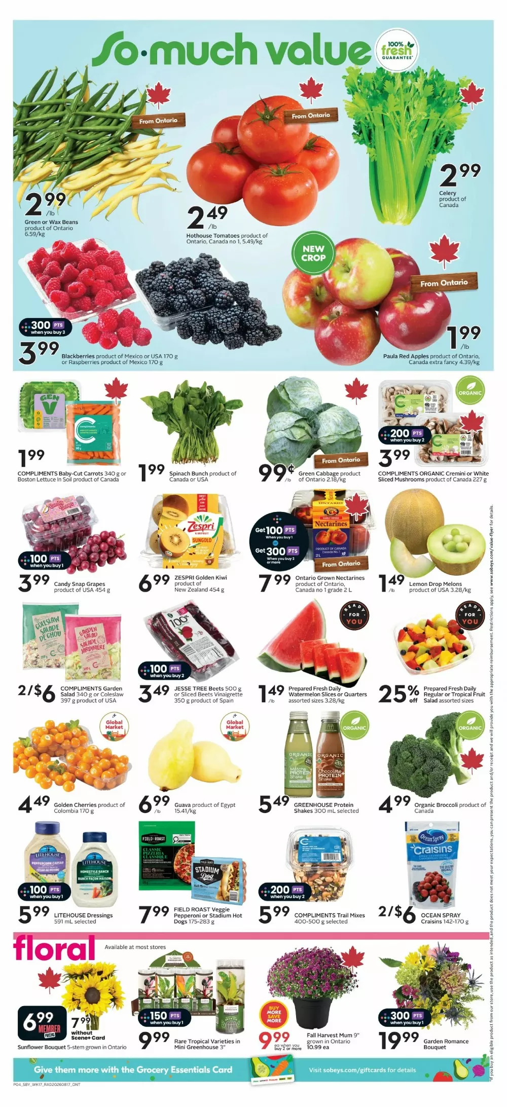 sobeys flyer on august 20 26 7 31734140